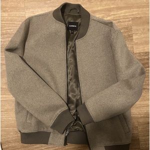 Express wool bomber jacket! GREAT QUALITY!!